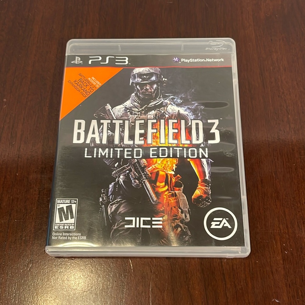 PS3 Battlefield 3 Limited Edition Game